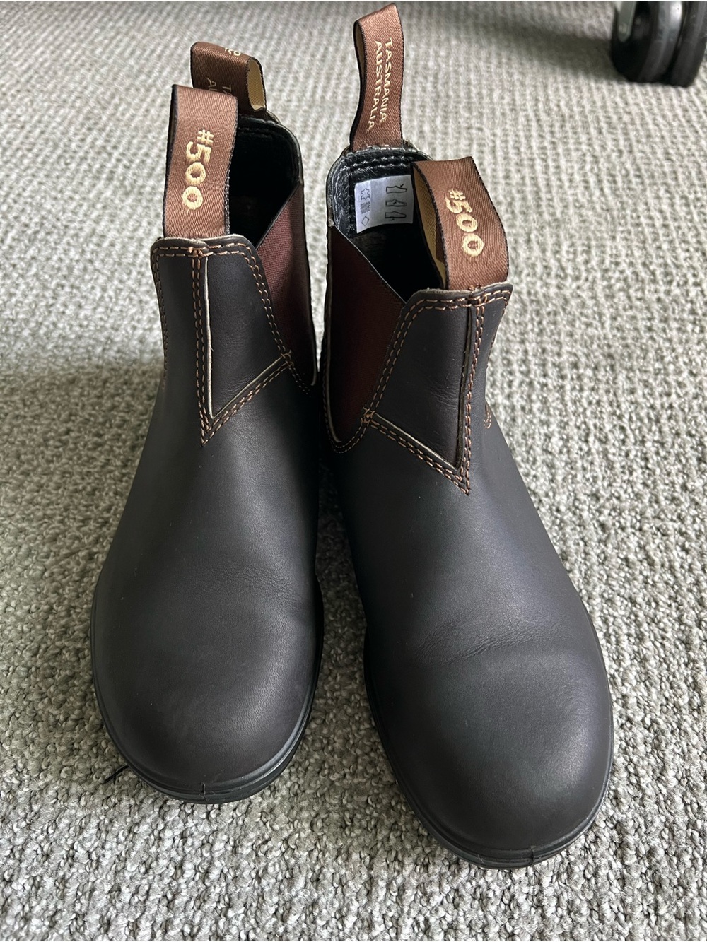 Blundstone Dark Brown Leather Chelsea Boots 6 Women